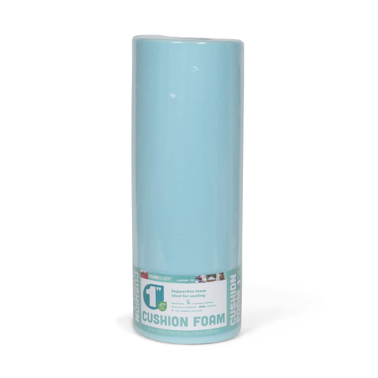 4 Pack: Fairfield™ Foamology® 1" Soft Support Cushion Foam, 24" x 72"